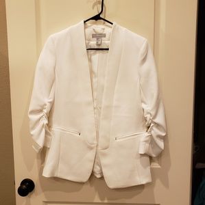 H&M white blazer